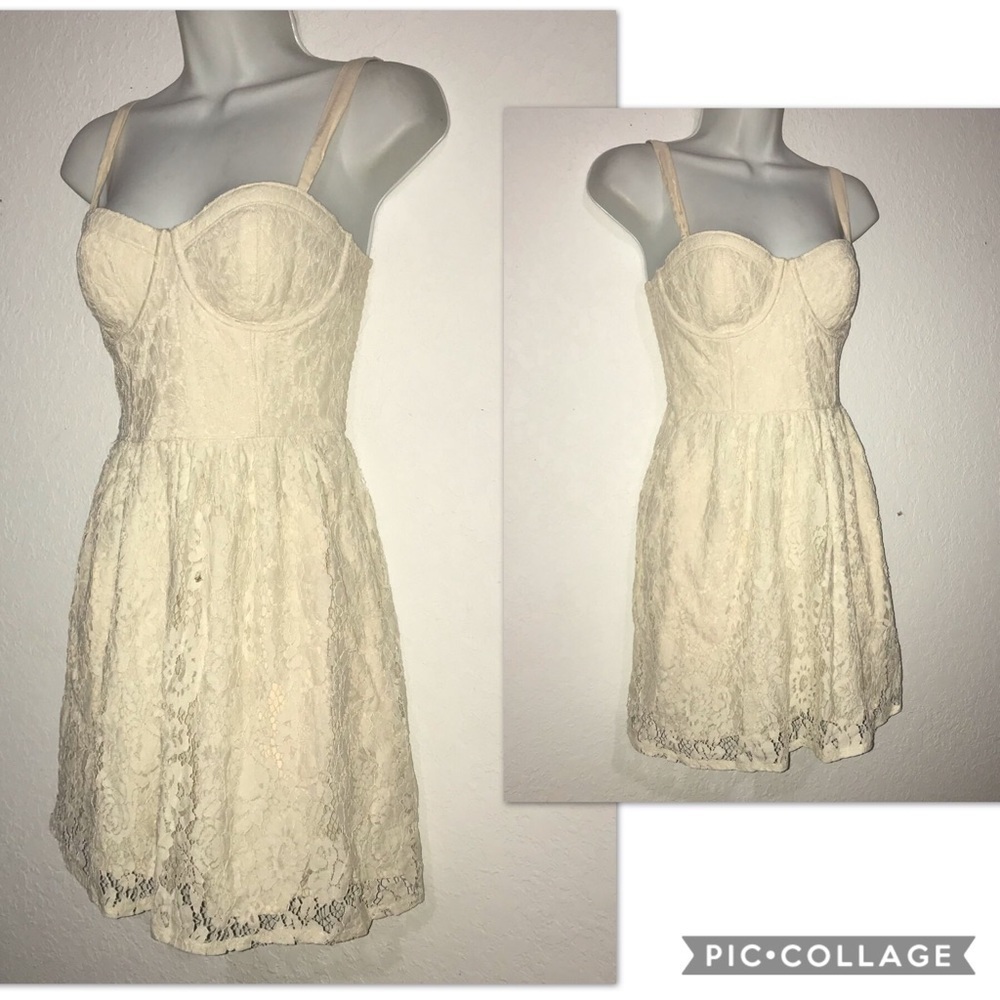Abercrombie & Fitch Lace Dress S - Picture 4 of 9